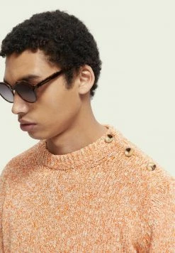 Scotch & Soda CREWNECK - Pullover - Bodacious Melange -Scotch & Soda Soldes 00010f40bf3e43d0a94631226b48dc28