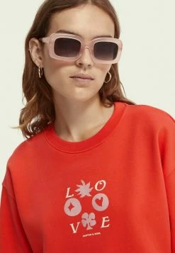 Scotch & Soda Sweatshirt - Hollywood Red -Scotch & Soda Soldes 008e35bd2f094f5aaf8ffeea40df8fc0
