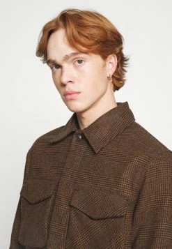 Scotch & Soda RELAXED OVERSHIRT - Veste Légère - Dark Brown -Scotch & Soda Soldes 00de3b46466147c687718b8d09e2b22e