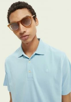 Scotch & Soda Polo - Fifties Blue 10 Scotch & Soda Polo - Fifties Blue -Scotch & Soda Soldes 012b045f014c4ea097c7001f14b8dd2c