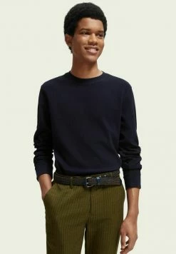Scotch & Soda LONG SLEEVE - T-shirt à Manches Longues - Night