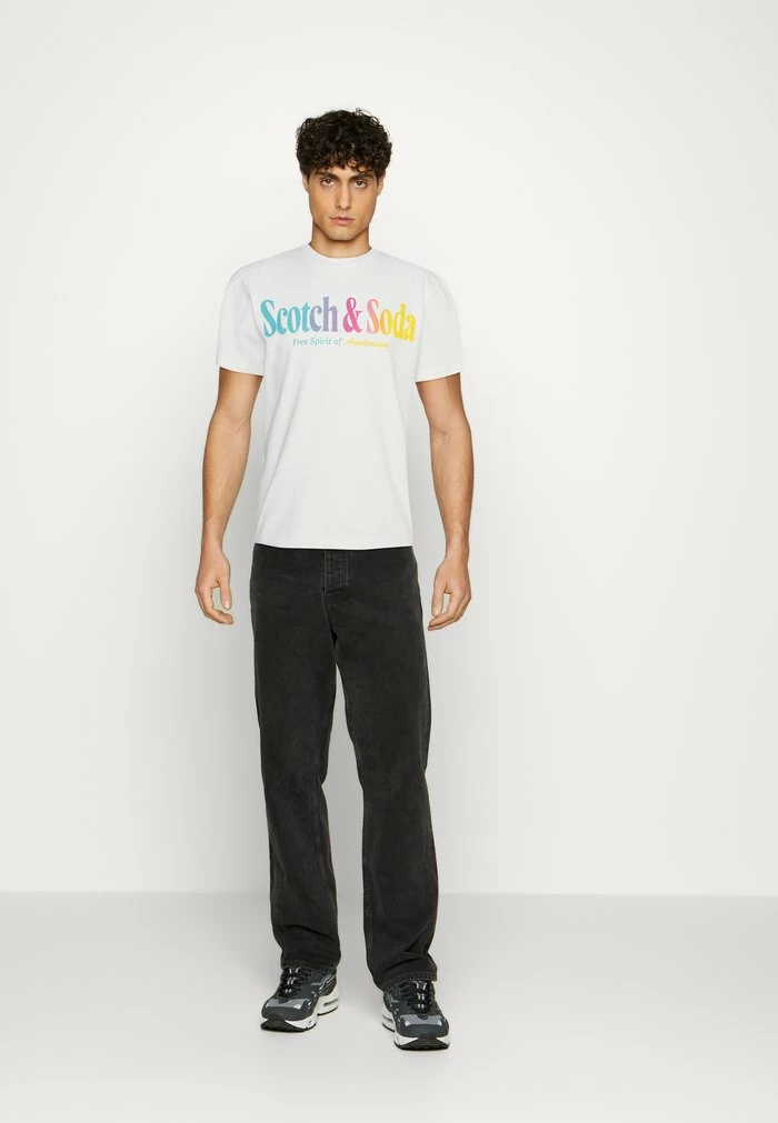 Scotch & Soda REGULAR FIT - T-shirt Imprimé - White 2 Scotch & Soda REGULAR FIT - T-shirt Imprimé - White – Image 2