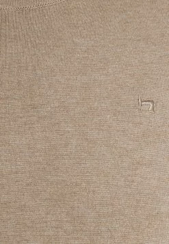 Scotch & Soda CLASSIC CREWNECK - Pullover - Camel Melange -Scotch & Soda Soldes 0271bacf59594364aaffccf6c684df88