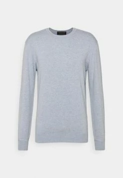Scotch & Soda CLASSIC CREWNECK - Sweatshirt - Blue Melange -Scotch & Soda Soldes 0308d87e47cc4a40b62e3b1d2697cbe4