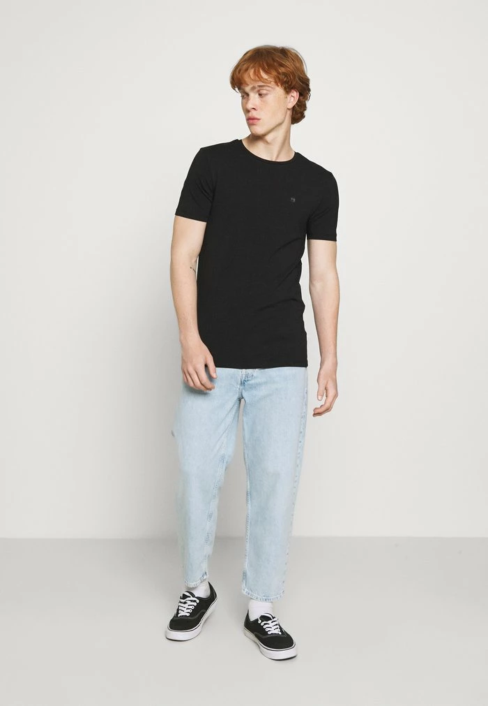 Scotch & Soda LOGO TEE 2 PACK - T-shirt Basique - Black 1 Scotch & Soda LOGO TEE 2 PACK - T-shirt Basique - Black