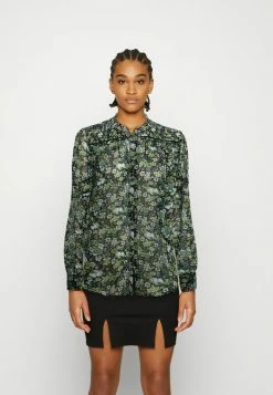 Scotch & Soda SMOCKED SHEER SHIRT - Blouse - Combo