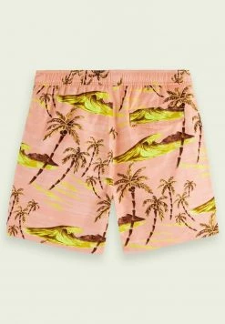 Scotch & Soda Short De Bain - Pink -Scotch & Soda Soldes 037fcf42a1b0460385d2c74bde1c04c6