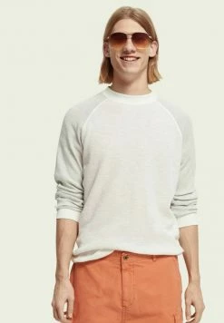 Scotch & Soda WAFFLE - T-shirt à Manches Longues - Grey