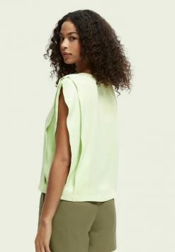 Scotch & Soda T-shirt Basique - Lime 10 Scotch & Soda T-shirt Basique - Lime -Scotch & Soda Soldes 03dae0646ea24cf9a51fcc9006f47d19