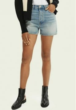 Scotch & Soda ORGANIC - Short En Jean - Remade Classic