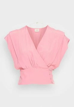 Scotch & Soda V NECK WRAP OVER - Blouse - Watermelon 8 Scotch & Soda V NECK WRAP OVER - Blouse - Watermelon -Scotch & Soda Soldes 04bfbecee7cd46619bf8d730b0948c19