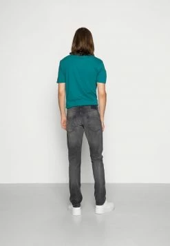 Scotch & Soda Jean Droit - Black On Blue -Scotch & Soda Soldes 053ab87cb74d48be97ba4d3e97ad934f