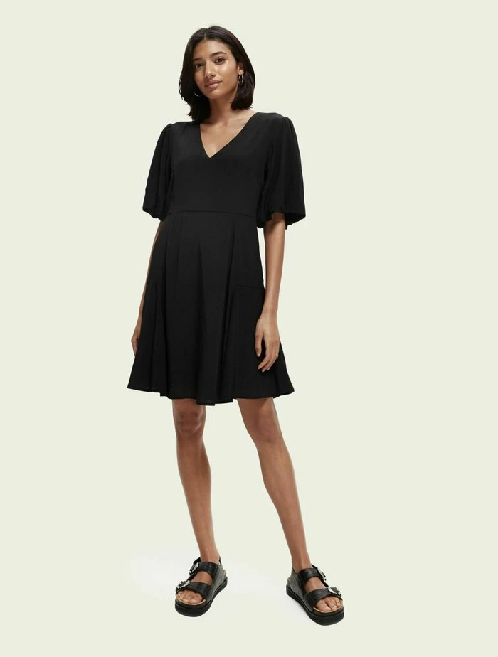 Scotch & Soda Robe De Jour - Black 2 Scotch & Soda Robe De Jour - Black – Image 2