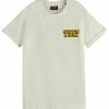 Scotch & Soda T-shirt Imprimé - Ecru