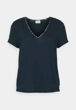 Scotch & Soda T-shirt Basique - Night -Scotch & Soda Soldes 066e17625ad3481988edc3dc64bf191f