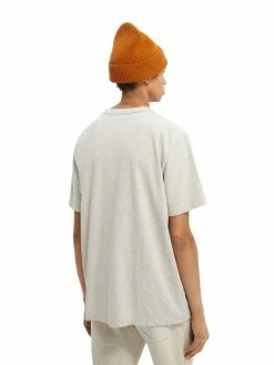 Scotch & Soda UNISEX GRAPHIC LOGO - T-shirt Basique - Grey Melange 11 Scotch & Soda UNISEX GRAPHIC LOGO - T-shirt Basique - Grey Melange -Scotch & Soda Soldes 06f4da101a354ca9b93c311d364961fd