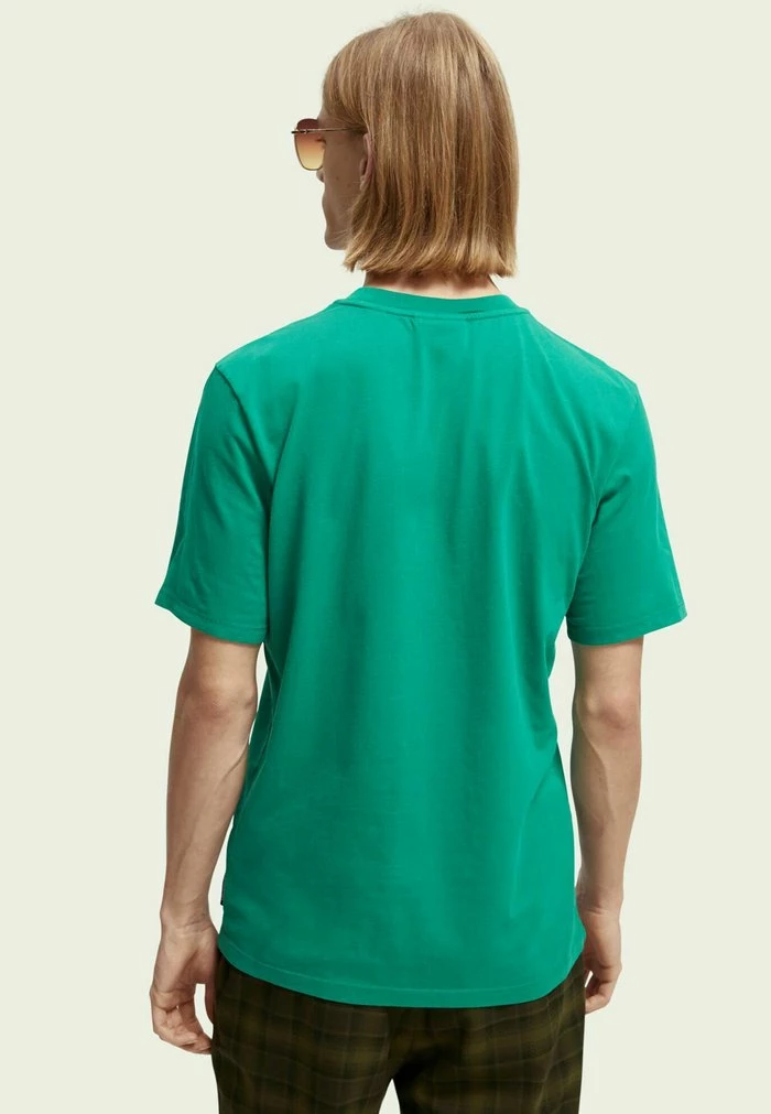 Scotch & Soda REGULAR FIT ARTWORK - T-shirt Imprimé - Highlight Green 2 Scotch & Soda REGULAR FIT ARTWORK - T-shirt Imprimé - Highlight Green – Image 2