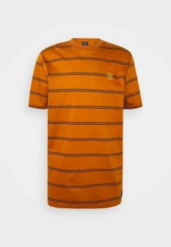 Scotch & Soda MERCERIZE - T-shirt Imprimé - Orange