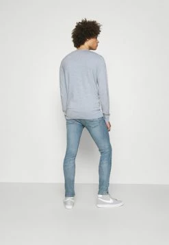 Scotch & Soda CLASSIC CREWNECK - Sweatshirt - Blue Melange