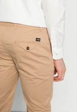 Scotch & Soda MOTT CONTAINS - Chino - Sand -Scotch & Soda Soldes 093ae52428fd44d19dc8df155d98a469