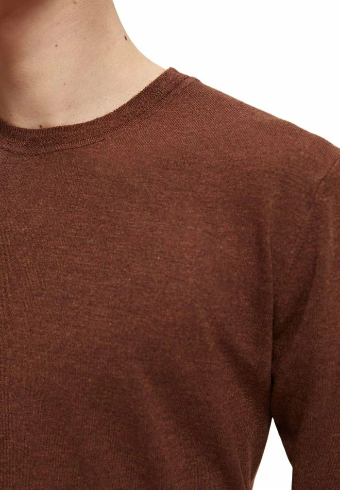 Scotch & Soda CLASSIC - Pullover - Rust Melange 4 Scotch & Soda CLASSIC - Pullover - Rust Melange – Image 4