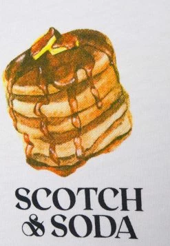 Scotch & Soda REGULAR FIT ARTWORK - T-shirt Imprimé - White -Scotch & Soda Soldes 0a89588965b44bb994fdce59cd26a6c4