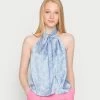 Scotch & Soda KNOTTED HALTER - Débardeur - Combo