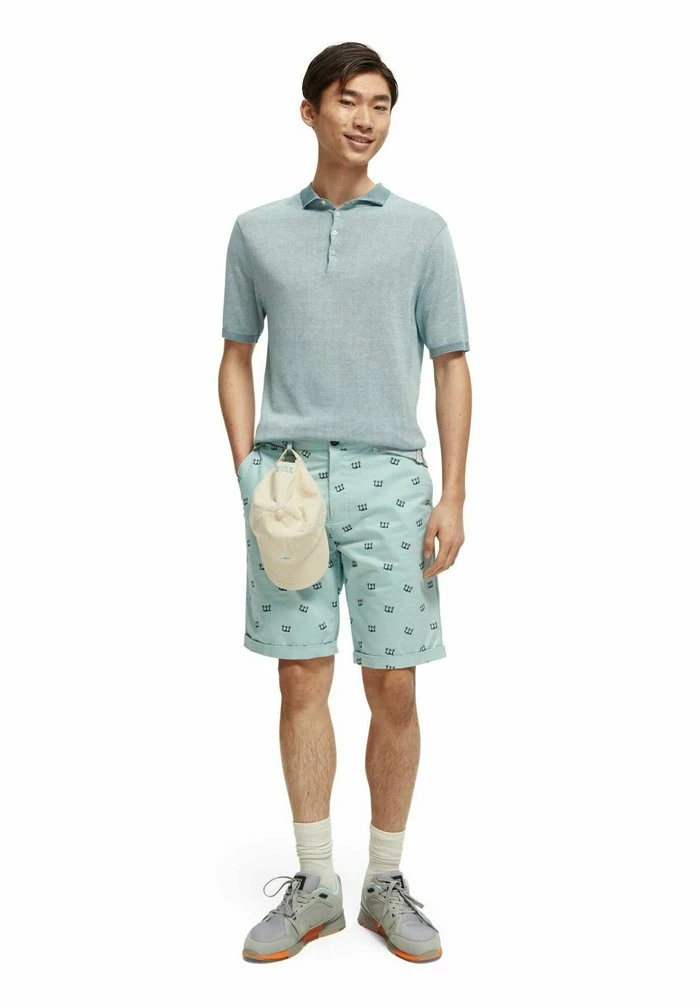 Scotch & Soda Polo - Midnight Muse Melange 2 Scotch & Soda Polo - Midnight Muse Melange – Image 2