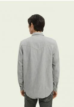 Scotch & Soda REGULAR - Chemise - Grey 9 Scotch & Soda REGULAR - Chemise - Grey -Scotch & Soda Soldes 0b9d169357c548929662f7a962e0d879