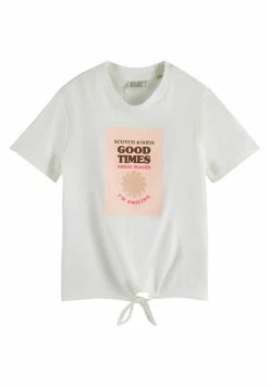 Scotch & Soda T-shirt Imprimé - Off White