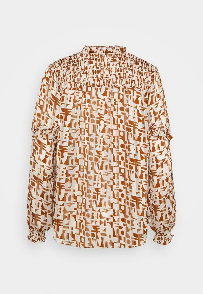 Scotch & Soda SHEER SHIRT WITH ALL OVER PRINT - Chemisier - Beige 2 Scotch & Soda SHEER SHIRT WITH ALL OVER PRINT - Chemisier - Beige – Image 2