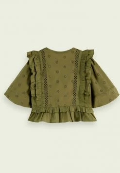 Scotch & Soda Blouse - Bamboo -Scotch & Soda Soldes 0c6f6a67bf5f4983ad6380ec6a87d024