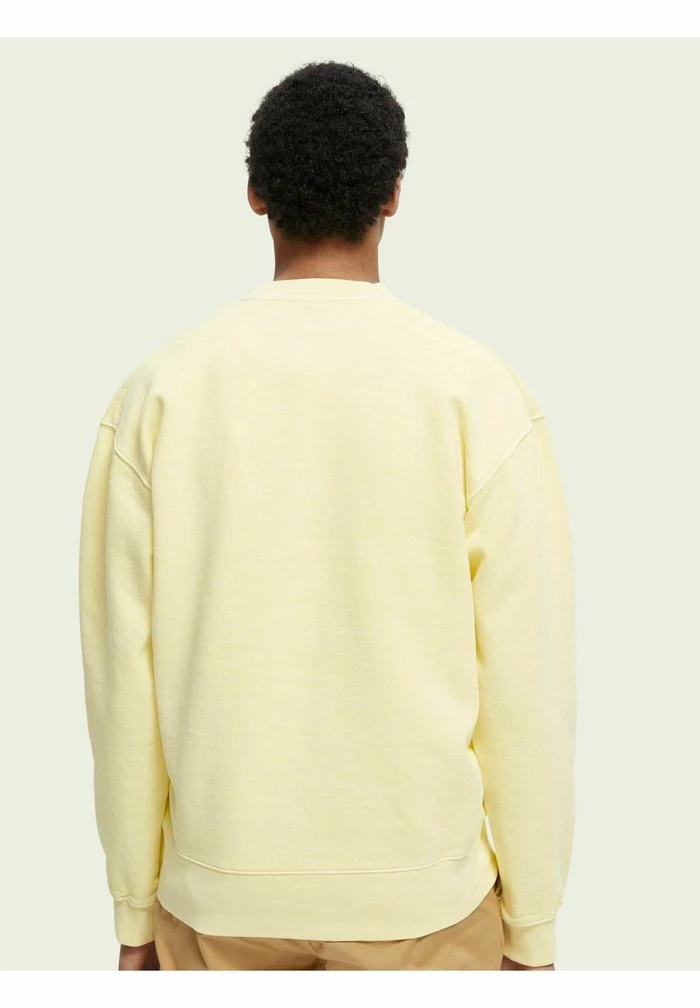 Scotch & Soda Sweatshirt - Yellow 3 Scotch & Soda Sweatshirt - Yellow – Image 3