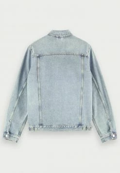 Scotch & Soda Veste En Jean - Blue -Scotch & Soda Soldes 0d29ab0ae1db43eea4206fe6aa28e3c3