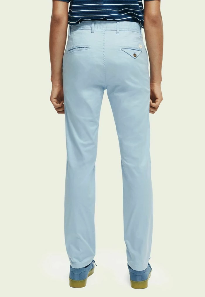 Scotch & Soda STUART REGULAR FIT - Chino - Light Blue 1 Scotch & Soda STUART REGULAR FIT - Chino - Light Blue