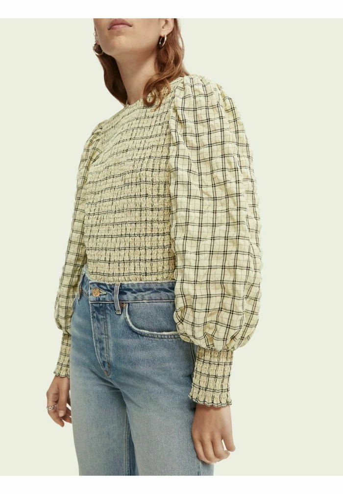 Scotch & Soda Blouse - Beige 4 Scotch & Soda Blouse - Beige – Image 4