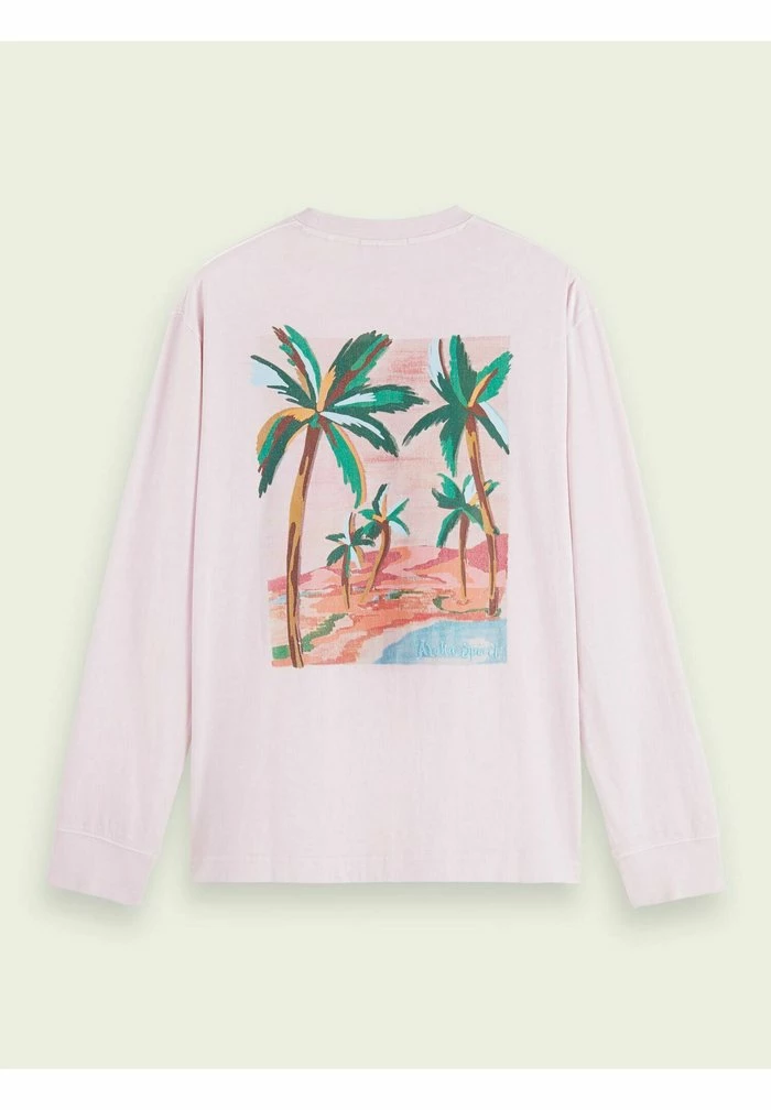 Scotch & Soda LONG SLEEVED - T-shirt à Manches Longues - Pink Icon 7 Scotch & Soda LONG SLEEVED - T-shirt à Manches Longues - Pink Icon – Image 7