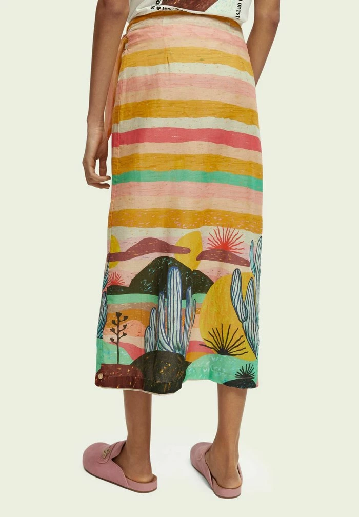 Scotch & Soda Jupe Trapèze - Combo T 2 Scotch & Soda Jupe Trapèze - Combo T – Image 2