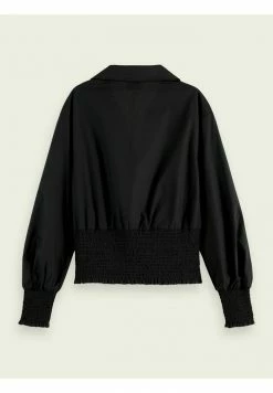 Scotch & Soda Blouse - Black -Scotch & Soda Soldes 0dd0b58ac6244654bba29f63fc7ebded