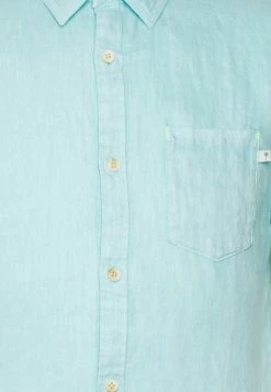 Scotch & Soda GARMENT SHORT SLEEVE - Chemise - Seafoam -Scotch & Soda Soldes 0e1911f431a547948514864e5f71ab34