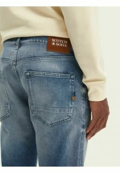 Scotch & Soda Jean Slim - Super Blue -Scotch & Soda Soldes 0e1ce5ab0c08487594264aa918e450ae