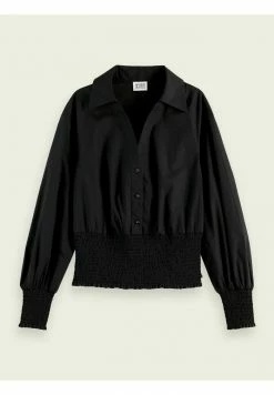 Scotch & Soda Blouse - Black -Scotch & Soda Soldes 0e40a192f4364b5bb6410014a35d3584