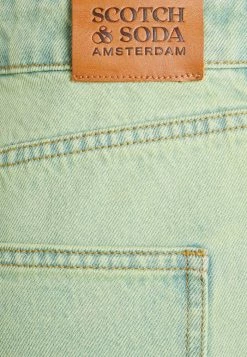 Scotch & Soda HIGH RISE BALLOON LEG WITH OVERDYE COLOURS - Jean Boyfriend - Cactus Green -Scotch & Soda Soldes 0e4384c20b27412594811b9d8705630a