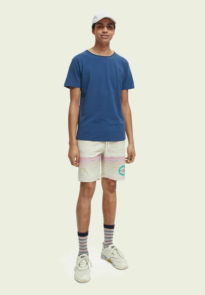 Scotch & Soda T-shirt Basique - Blue 2 Scotch & Soda T-shirt Basique - Blue – Image 2