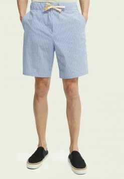 Scotch & Soda FAVE POPLIN - Short - Blue