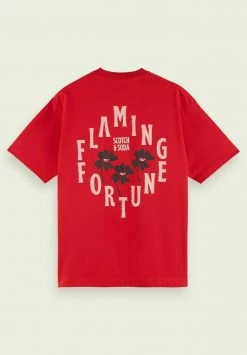Scotch & Soda GRAPHIC - T-shirt Imprimé - Hollywood Flame -Scotch & Soda Soldes 0f277b3391904d3f95e46f6e69d13ae0