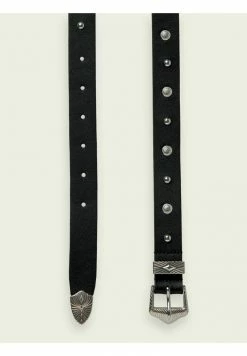 Scotch & Soda Ceinture - Black -Scotch & Soda Soldes 0f68496b4b744357859718f12f4dc8ee