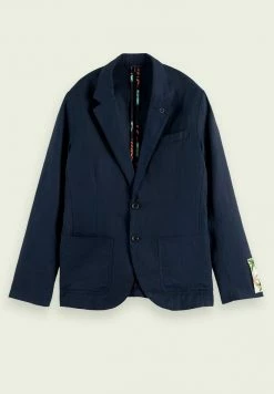 Scotch & Soda Blazer - Navy -Scotch & Soda Soldes 0fb42d22bf124eef9b692464f1e4b330