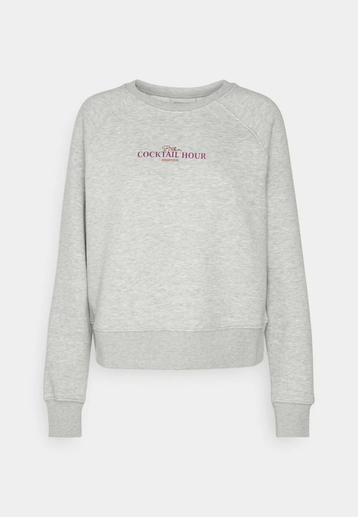 Scotch & Soda RAGLAN CREWNECK WITH GRAPHIC - Sweatshirt - Grey Melange 5 Scotch & Soda RAGLAN CREWNECK WITH GRAPHIC - Sweatshirt - Grey Melange – Image 5