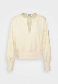 Scotch & Soda Sweatshirt - Vanilla -Scotch & Soda Soldes 105847e6869d4fee8ff95eaf12a7fd9e
